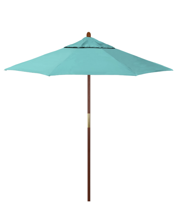 California Umbrella 9 FT Octagon Wood Umbrella